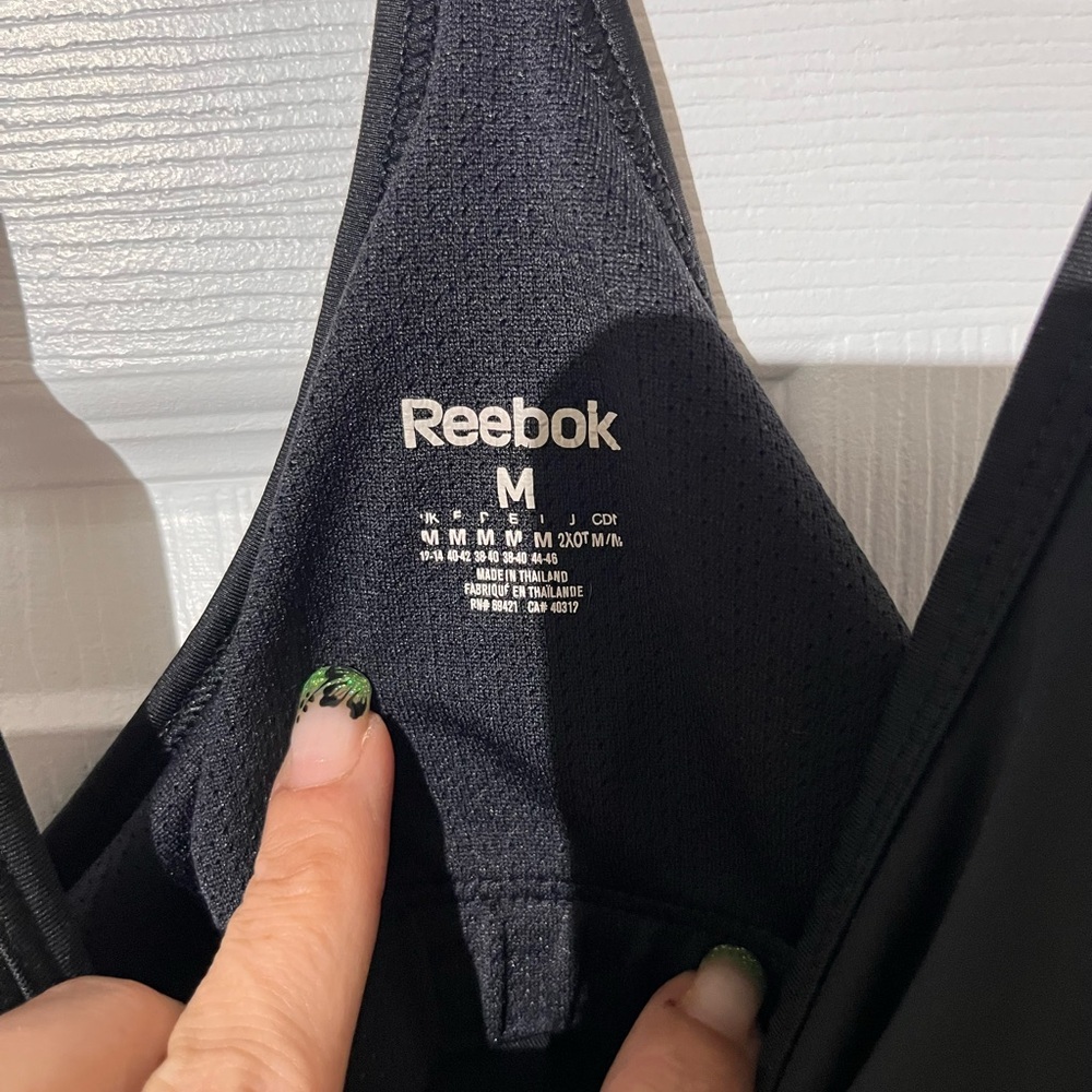 Reebok Black Strappy Camisole🌻🌻 - Picture 3 of 6